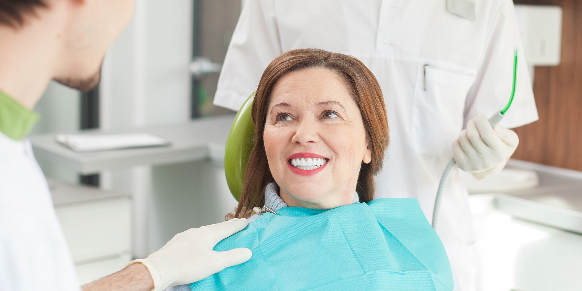 dental patient meeting for first time