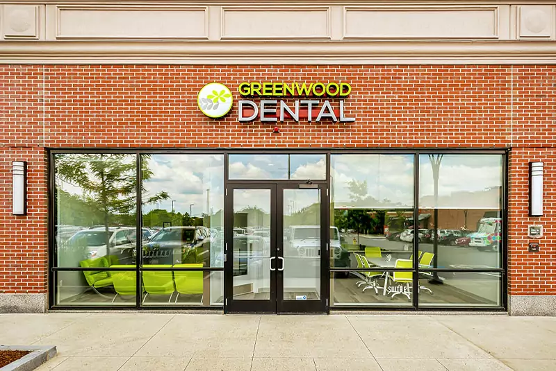 front door of Burlington office